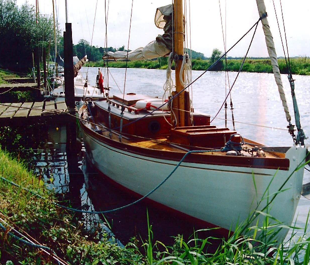 Avocet, a Memorey class Harrison Butler yacht