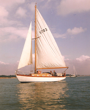 Crackerjack with Sail Number 1703