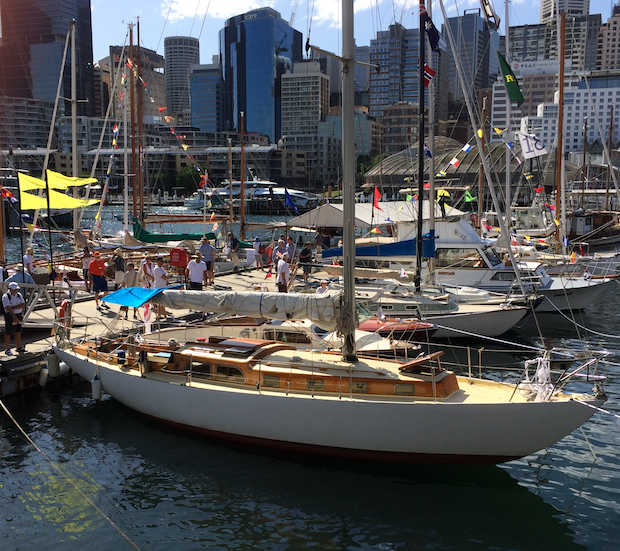 Valhalla at Australia's Wooden Boat Festival, Sydney 2018