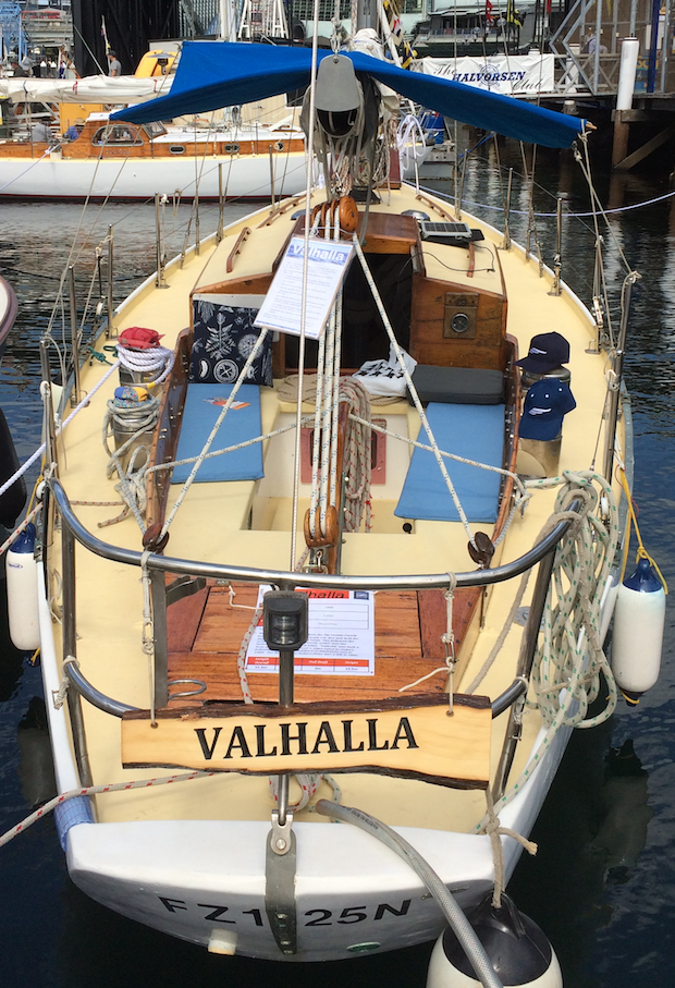 Valhalla at Australia's Wooden Boat Festival, 2018
